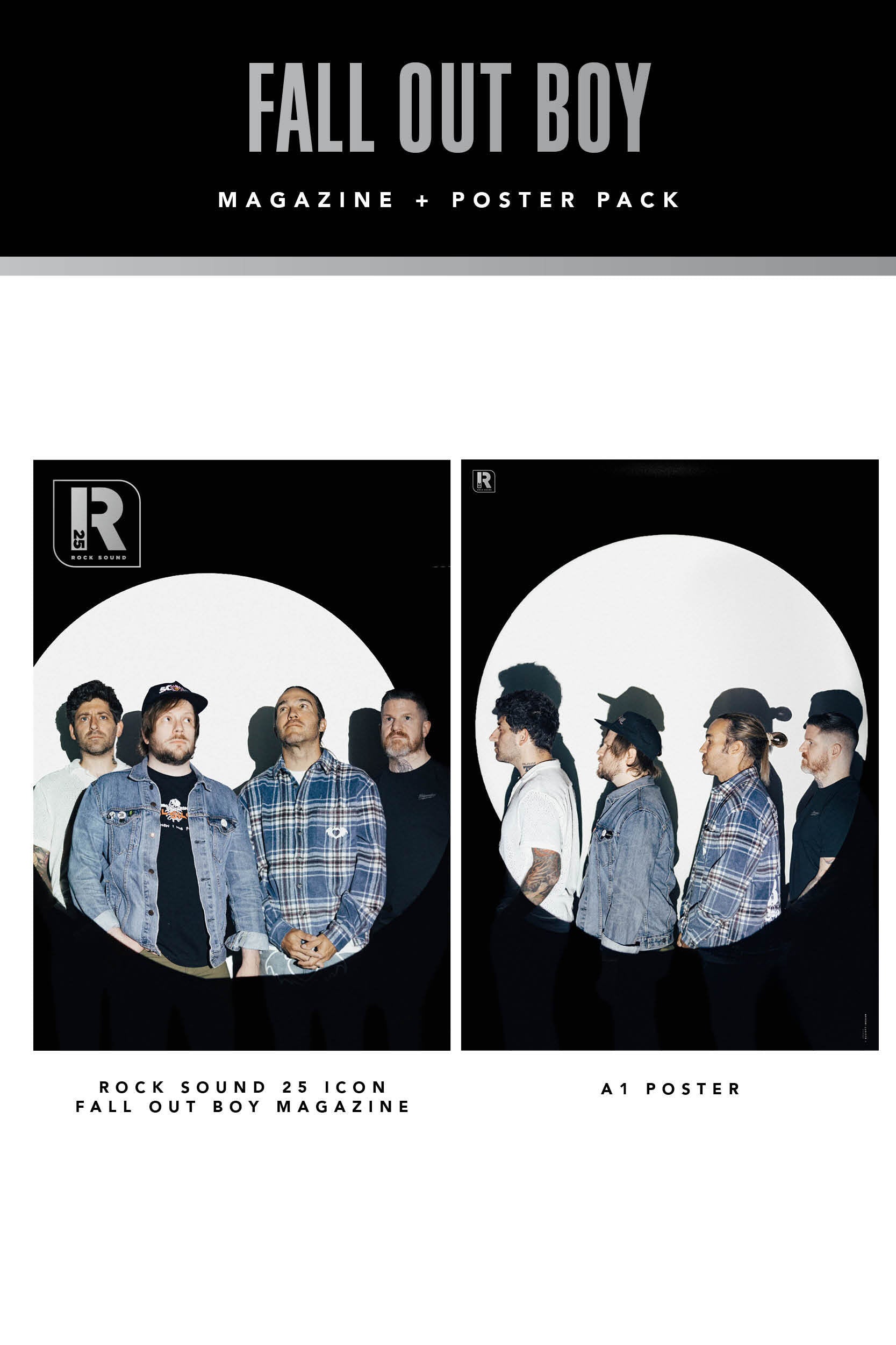 Rock Sound Issue 312 - Fall Out Boy Poster Pack