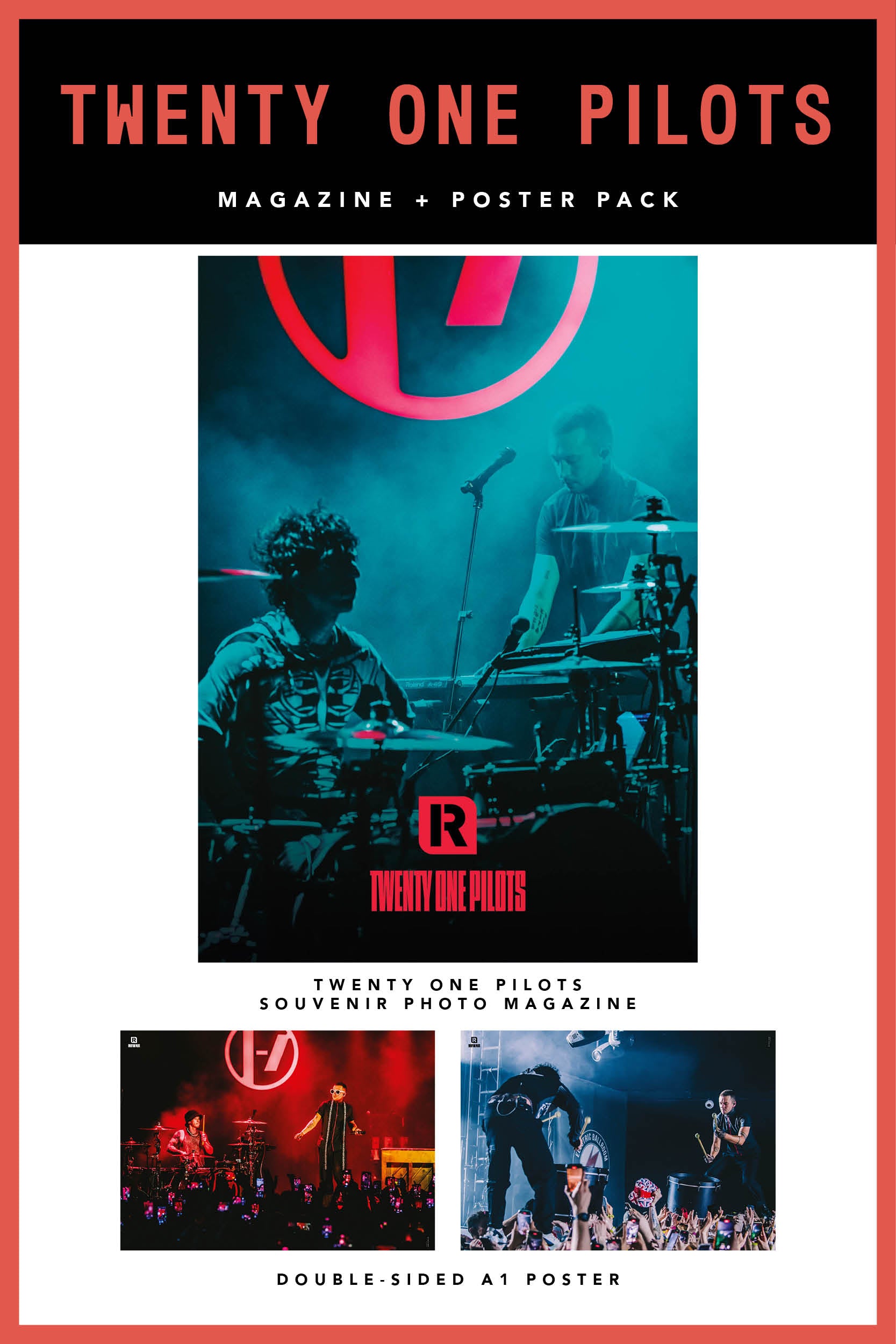 Twenty One Pilots: The Return To London Magazine (Album Not Included)