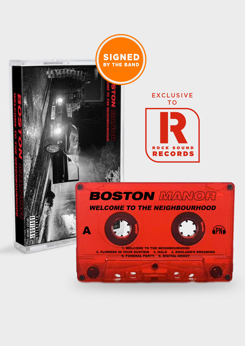 Boston Manor - 'Welcome To The Neighbourhood' Signed Cassette LP - Rock Sound Shop